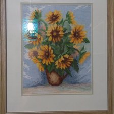 Работа «Подсолнухи»