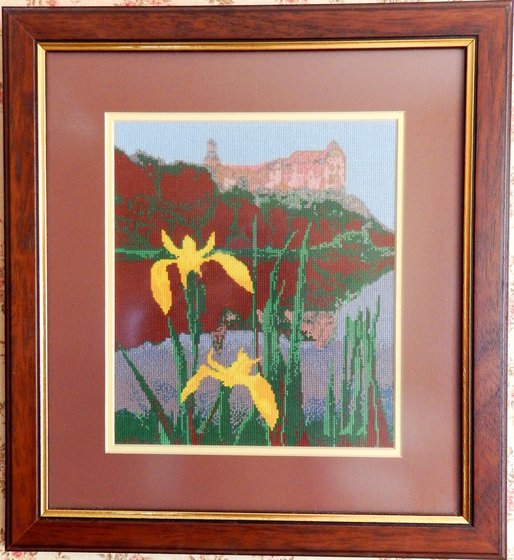 Работа «Жёлтые ирисы.»