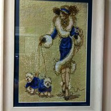 Работа «Дама с собачками»