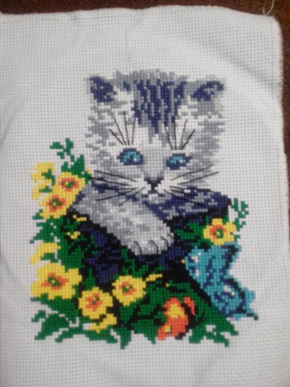 Работа «котенок»