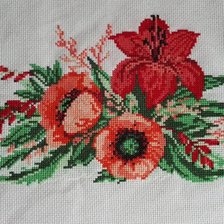 Работа «Цветочная композиция»