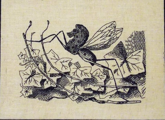 Работа «Blackwork wonderland»