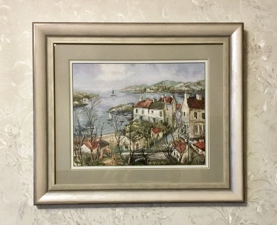 Работа «Тихий город у моря»