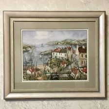 Работа «Тихий город у моря»