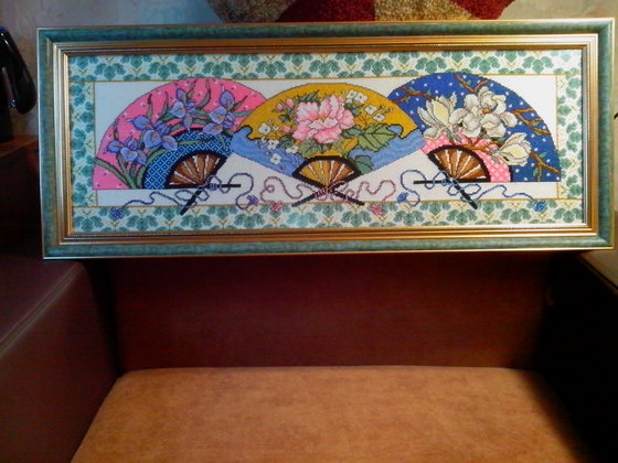 Работа «"Китайские веера"»