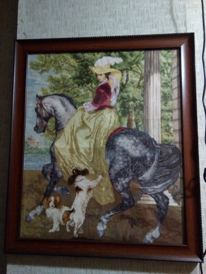 Работа «Утреняя прогулка»