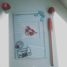 Работа «Открыточка из набора от #luca_s»