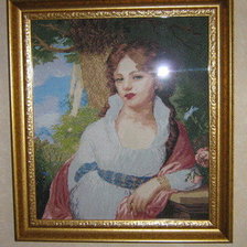 Работа «Портрет Марии Лопухиной»