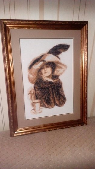 Работа «Парижанка»