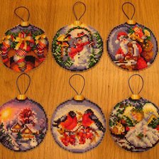 Работа «Новогодние шары»