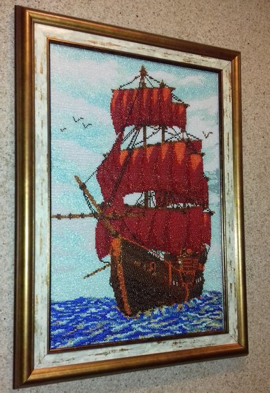 Работа «Мои АЛЫЕ ПАРУСА»