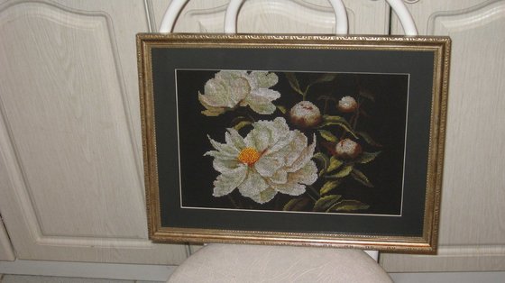 Работа «Пионы»