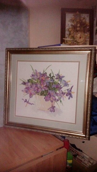 Работа «Крокусы»