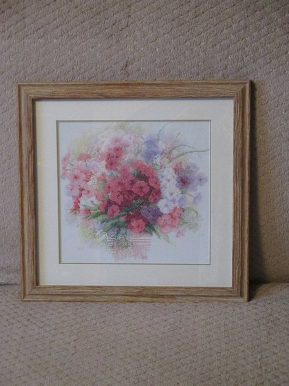 Работа «Акварельные флоксы»