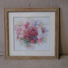 Работа «Акварельные флоксы»