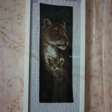 Работа «Львица с львенком»