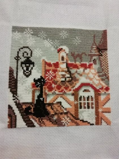 Работа «Зимняя ночь»