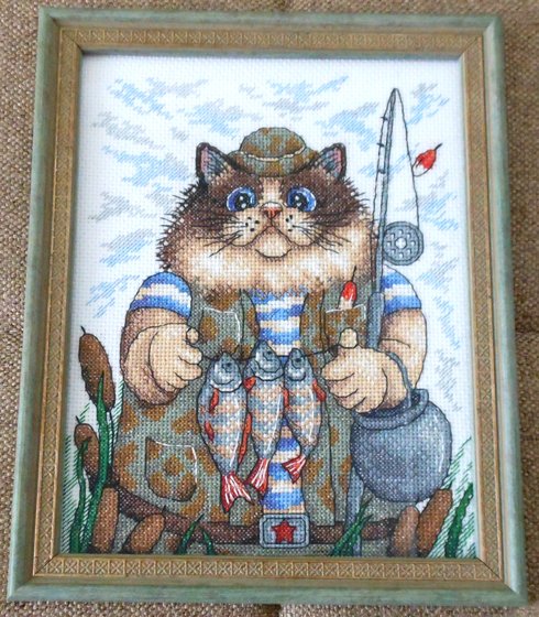 Работа «Охота на рыбку.»