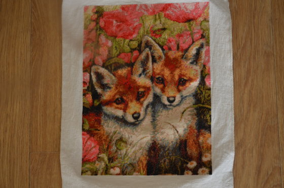 Работа «Лисята»