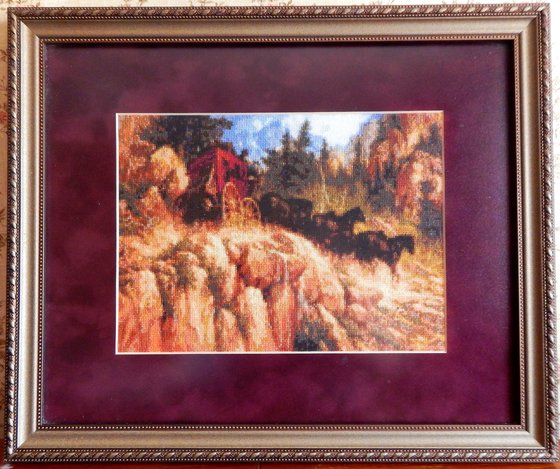 Работа «Горная дорога.»