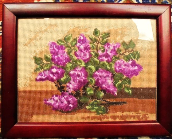 Работа «Сирень»