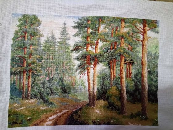 Работа «Сосновий лес»