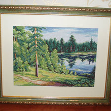 Работа «У озера»