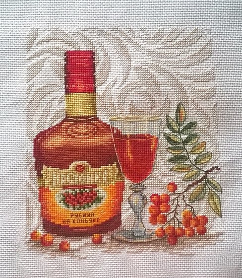 Работа «Рябина на коньяке от "Сделано с любовью"»