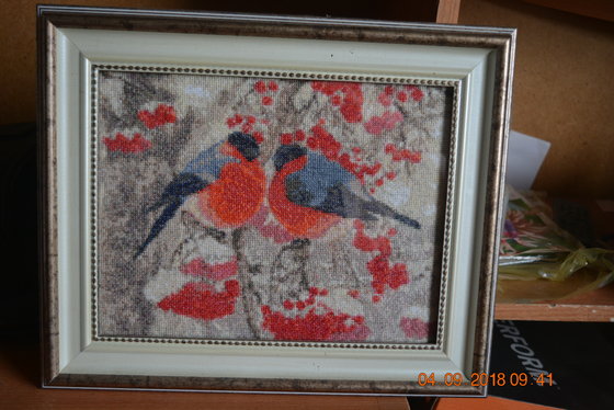 Работа «снегири»