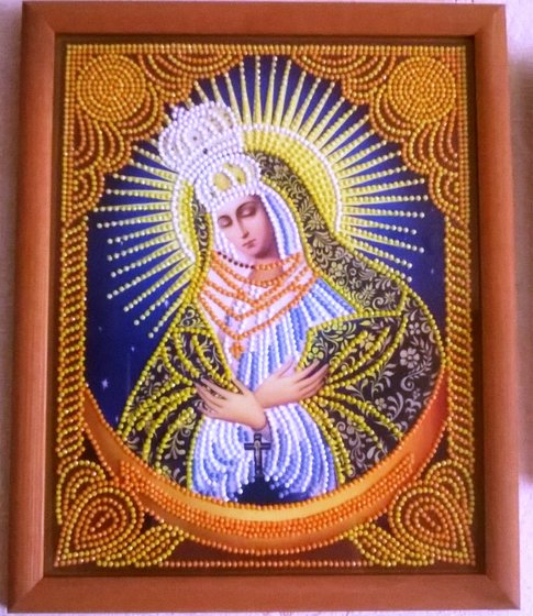 Работа «Матерь Божья Остробрамская»