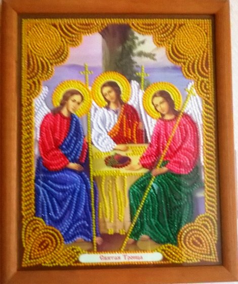 Работа «Святая Троица»