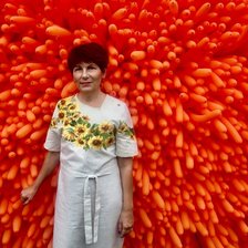 Работа «Платье в подсолнухах»