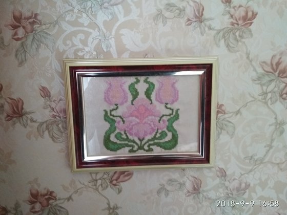 Работа «Цветы»