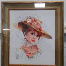 Работа «Чудесная игла - "Тень твоей улыбки"»