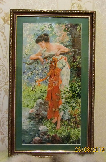 Работа «Очарование весны.. Ханс Зацка.»