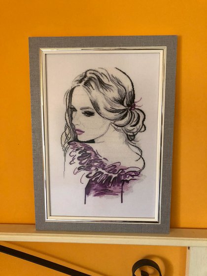 Работа «Незнакомка»