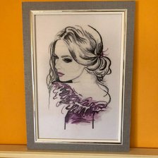 Работа «Незнакомка»