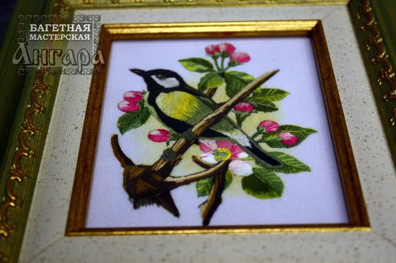 Работа «Шкатулка с птицей»