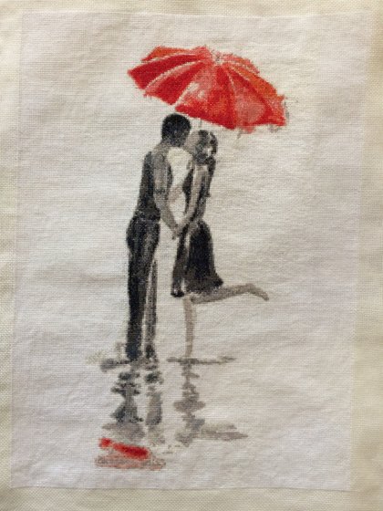 Работа «Под зонтом»