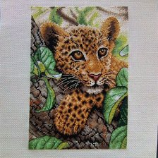 Работа «Детёныш леопарда»