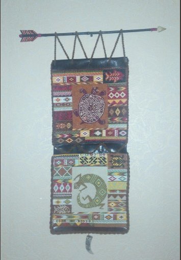 Работа «Индейские мотивы»