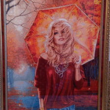 Работа «Девушка - Осень»