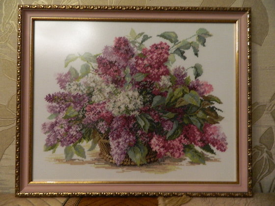 Работа «Сирень»