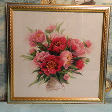 Работа «Пионы»