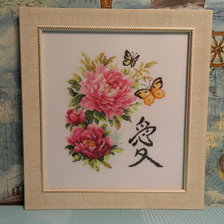 Работа «Пионы»