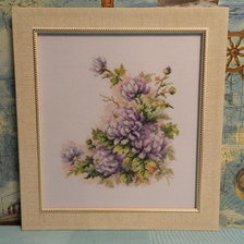 Работа «Хризантемы»