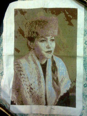 Работа «Портрет крестной»