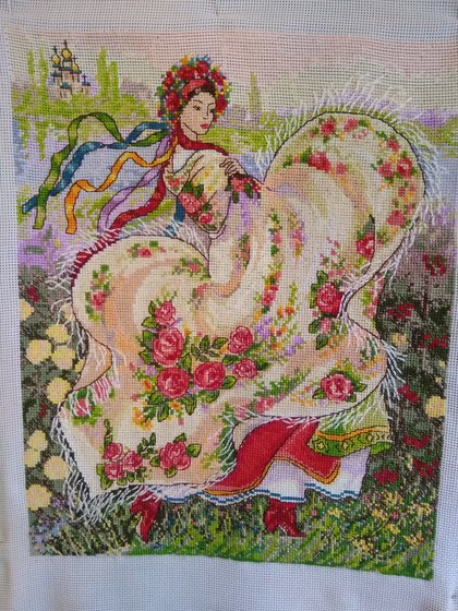 Работа «"Украиночка" по мотива Н. Старовойтовой»