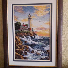 Работа «Маяк из золотой коллекции dimensions»