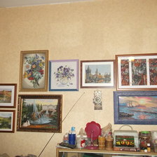 Работа «Почти все вышивки вместе. ))»